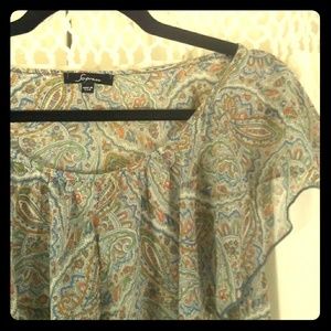 Soprano paisley top-small